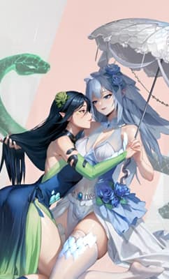 Serpentes Jade e Branca